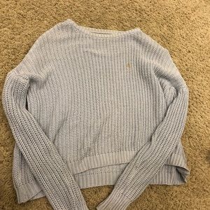 Ice blue brandy Melville knit sweater